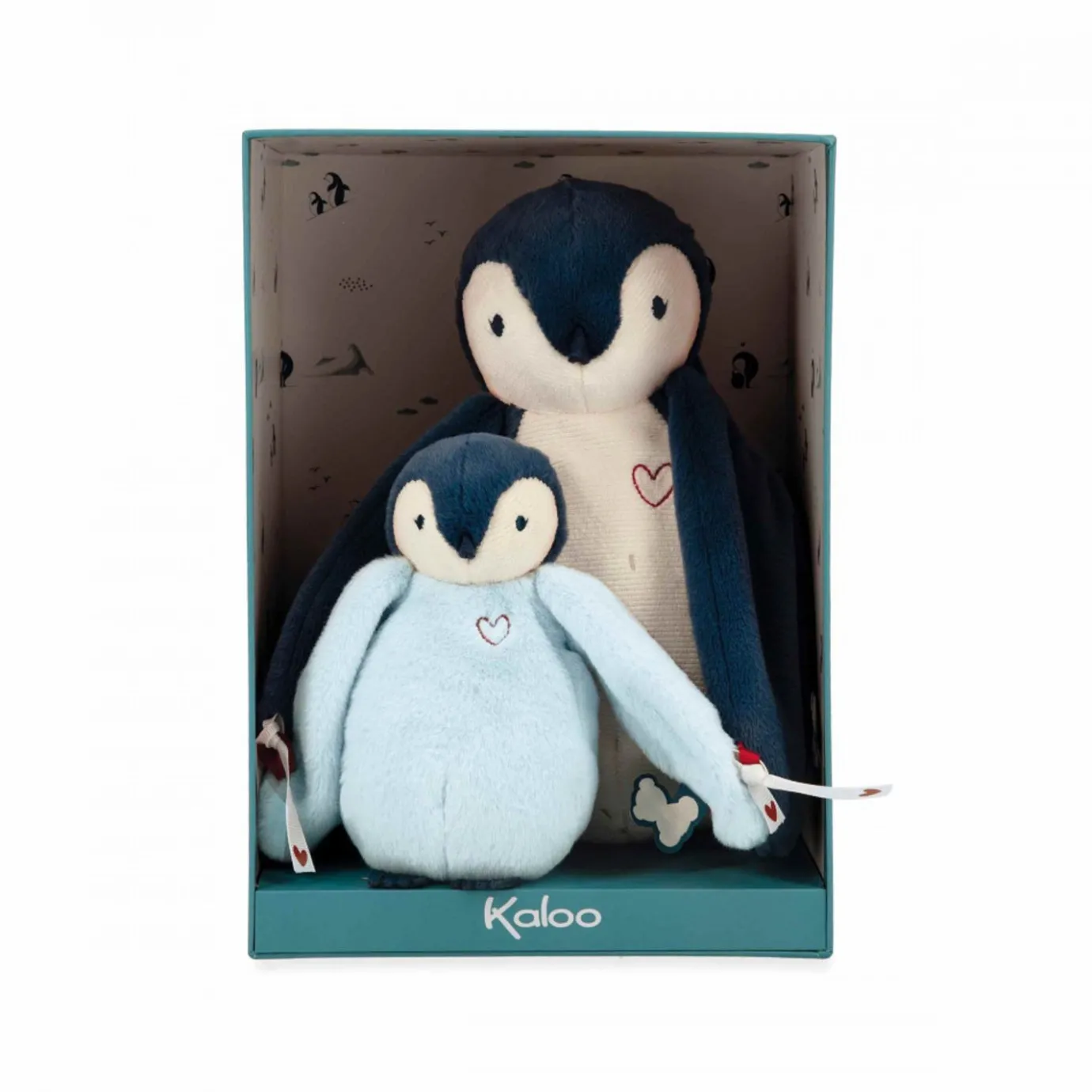 Kaloo Cuddle Plushies Penguin Blue> Stuffed Animals