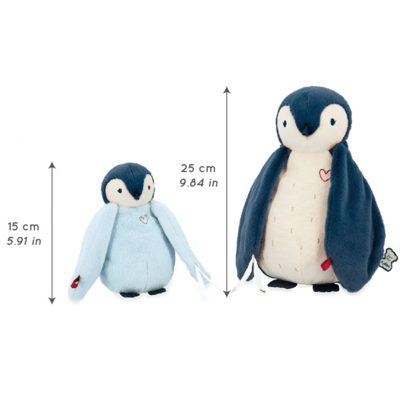 Kaloo Cuddle Plushies Penguin Blue> Stuffed Animals