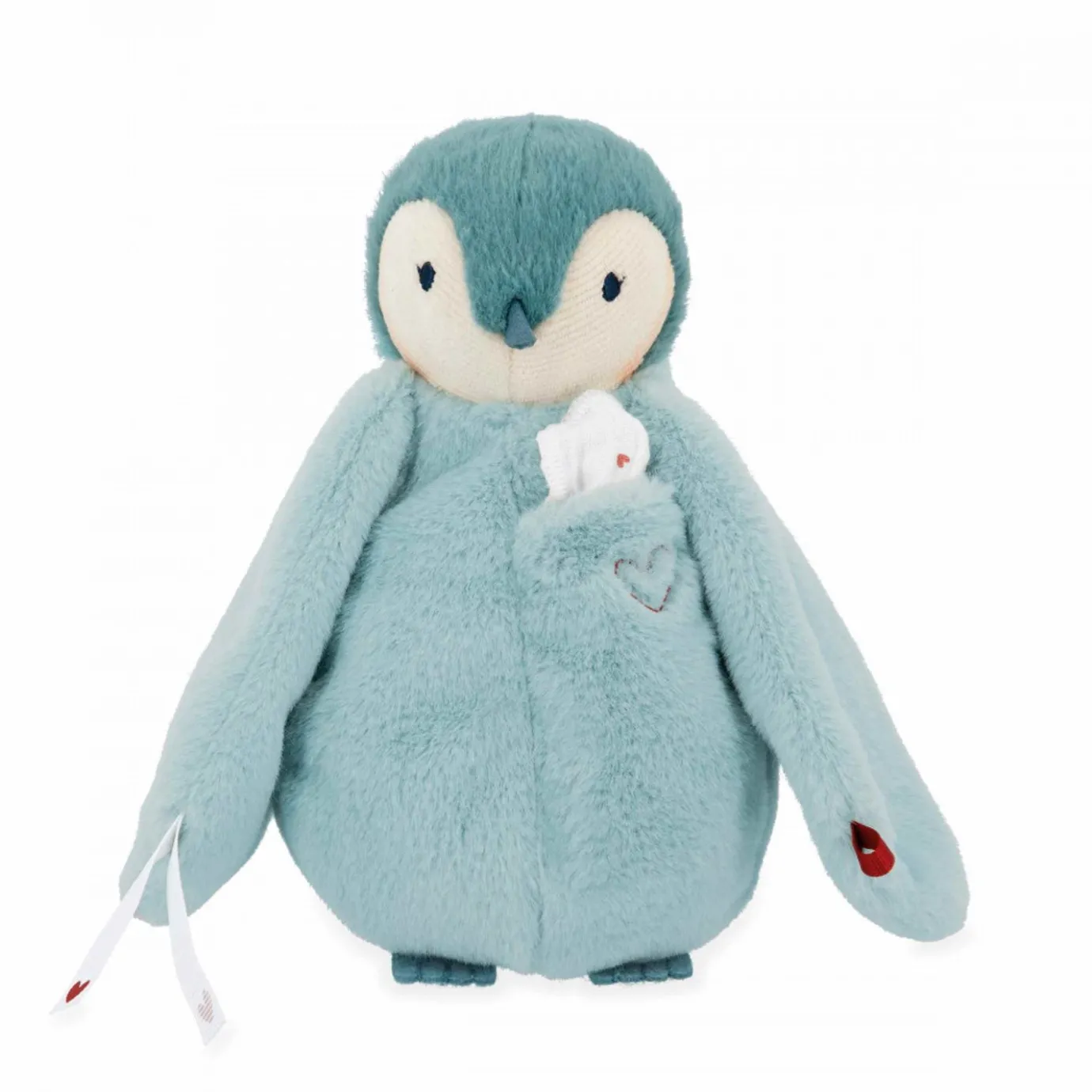 Kaloo Kissing Plush Penguin Green> Stuffed Animals