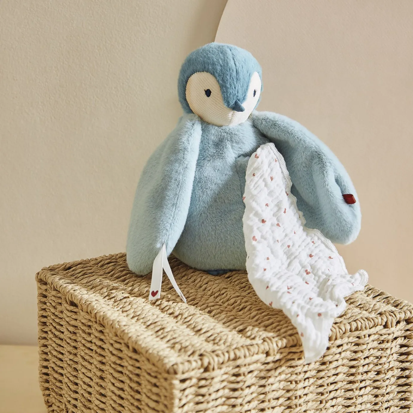 Kaloo Kissing Plush Penguin Green> Stuffed Animals