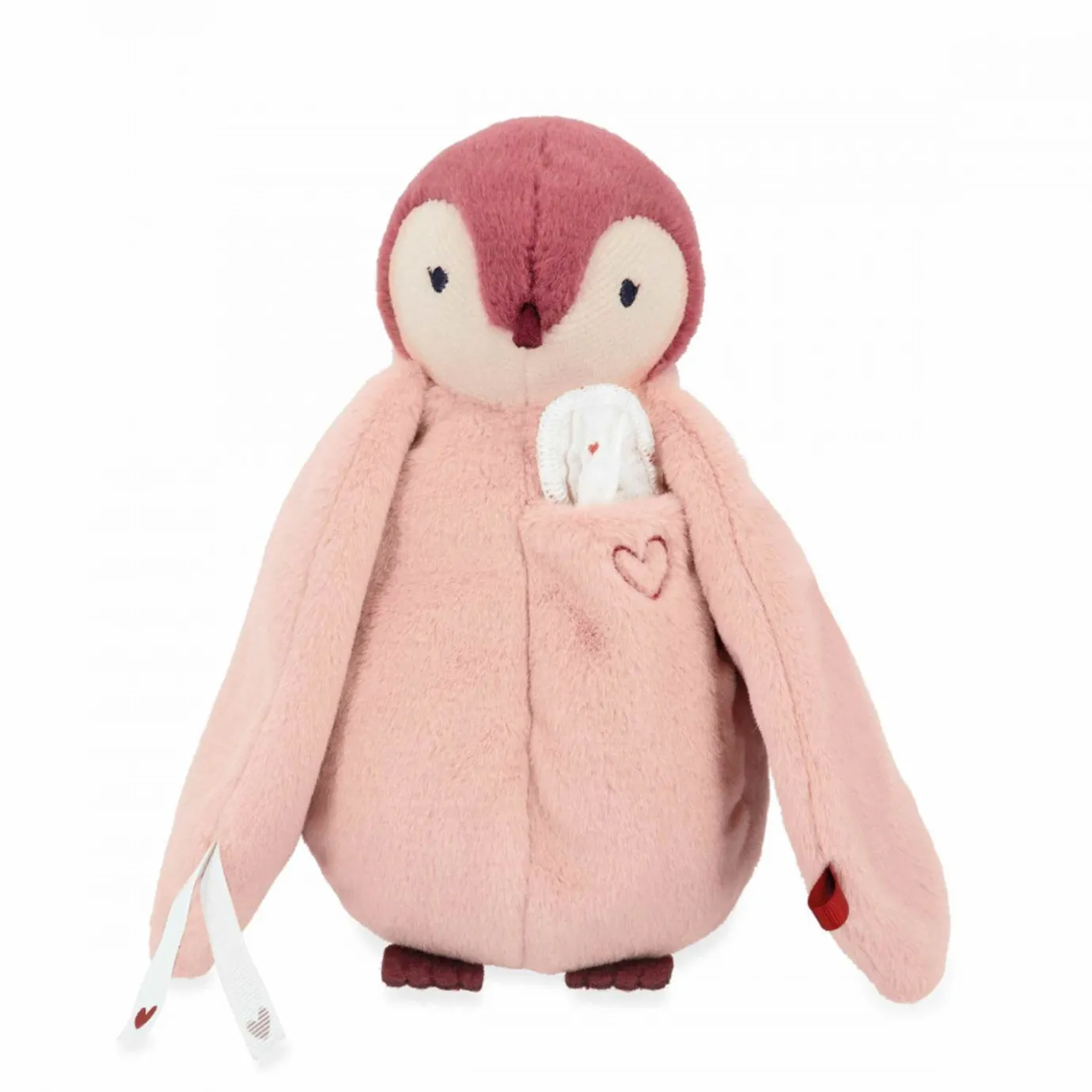Kaloo Kissing Plush Penguin Pink> Stuffed Animals