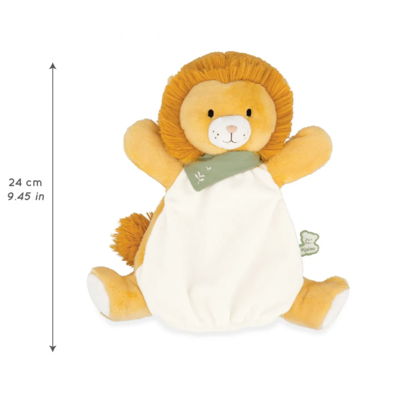 Kaloo Nougat Lion Puppet> Animal Comforter