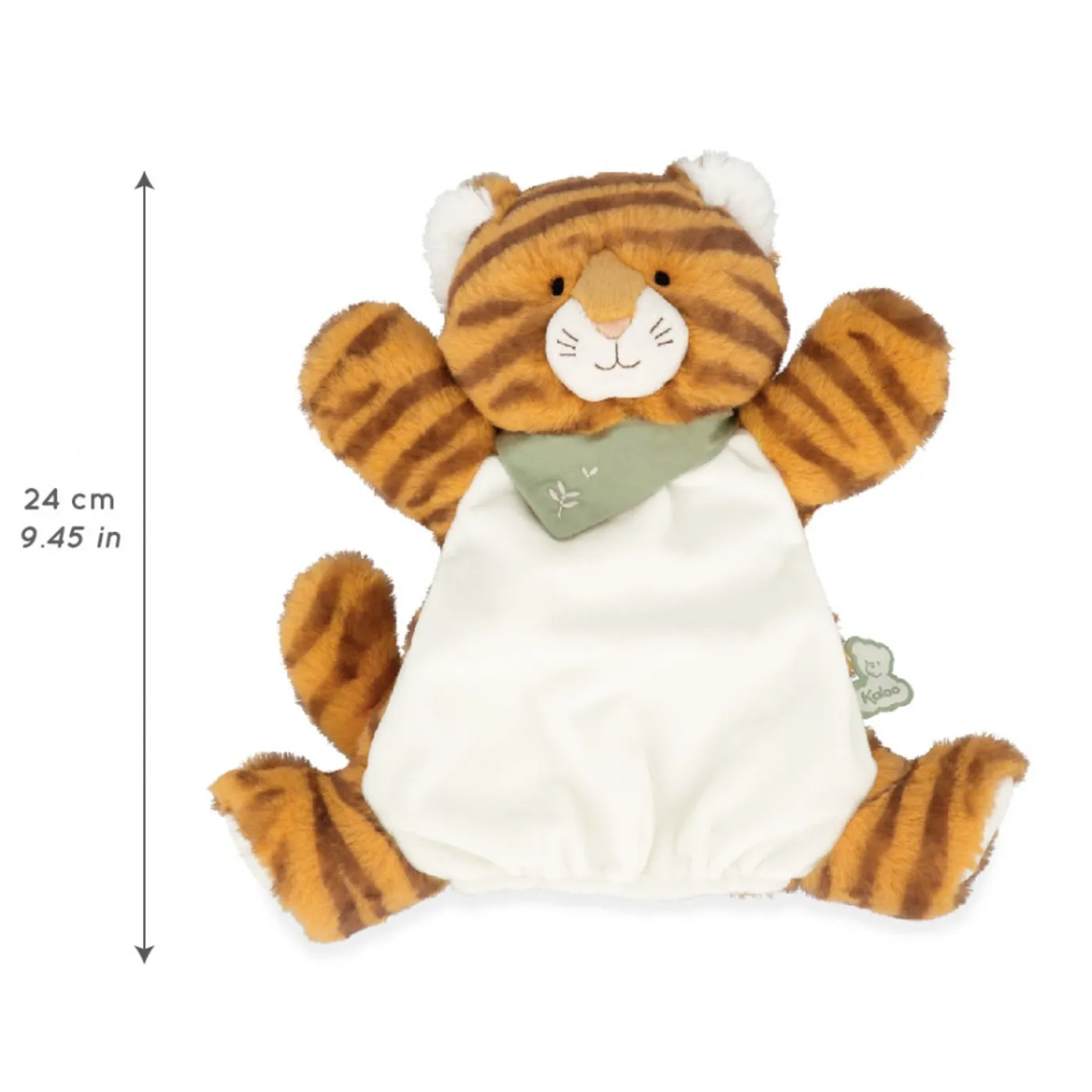 Kaloo Papaye Tiger Puppet> Animal Comforter